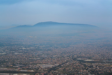 Obraz premium Mountain view of Athens