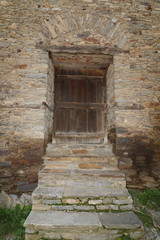 Summer time of Kovachevitsa village. Stone houses, Bulgaria, Europe.