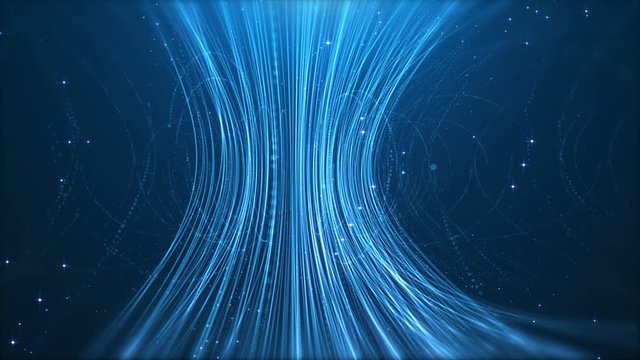 Blue Digital Information Roots