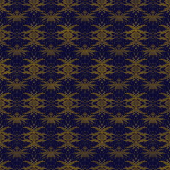 seamless pattern natural photo flower Mimosa. purple Golden classic color