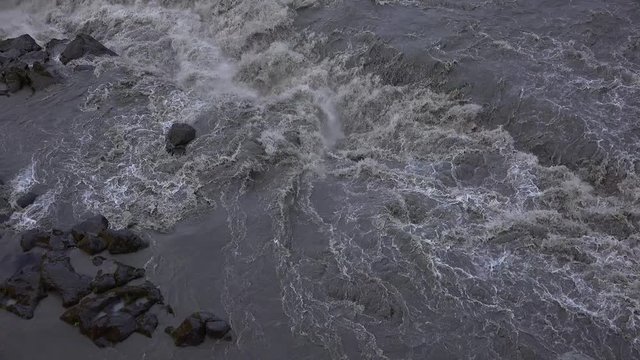 Great Dettifoss waterfall (Iceland)