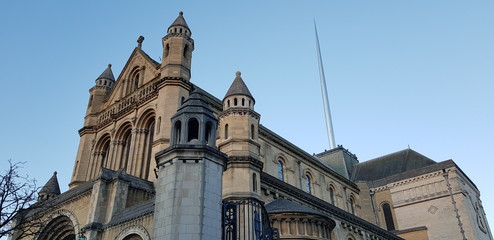 St Anne's Cathedral with Spire of Hope, Belfast