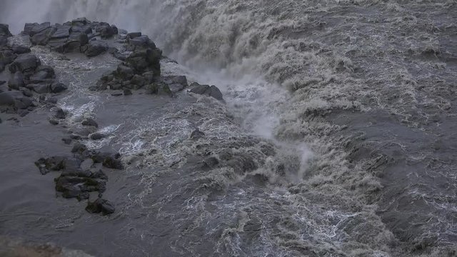 Great Dettifoss waterfall (Iceland)