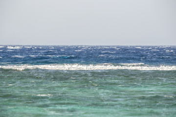 Beautiful seascape of Red Sea, Egypt.