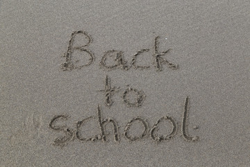 Back to school concept. Space for text