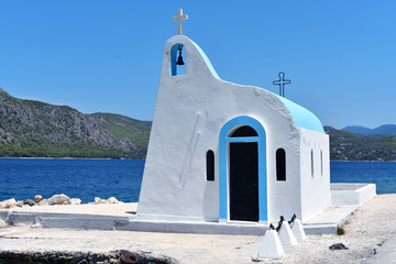 Orthodox church at sea