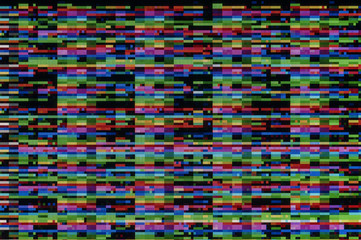 Pixel pattern of a digital glitch / Abstract background, pattern of a digital glitch.