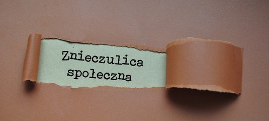 Znieczulica społeczna - obrazy, fototapety, plakaty