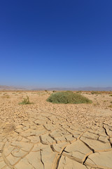 Fototapeta na wymiar Wüstenlandschaft in Ägypten