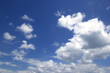 Naklejka na ściany i meble Sky white cloud Abstract