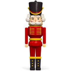 Christmas Character Nutcracker Soldier Figurine