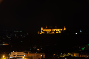 Fototapeta premium Würzburg bei Nacht