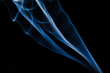 Nature Abstract: The Delicate Beauty and Elegance of a Wisp of Smoke