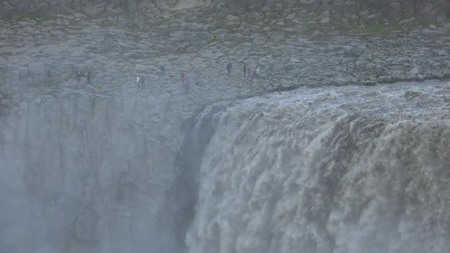 Great Dettifoss waterfall (Iceland)