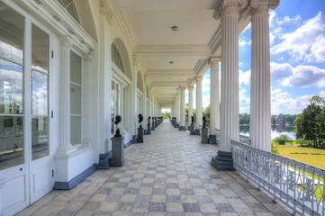 Cameron Gallery in Catherine park, Tsarskoe Selo, Pushkin, Saint Petersburg, Russia