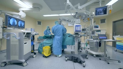 Orthopaedic surgery at a hospital. - Powered by Adobe