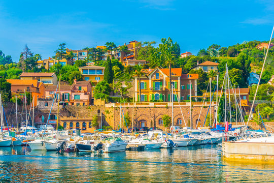 Theoule sur Mer village in France
