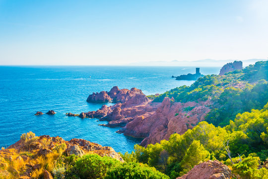 Cap du Dramont in France
