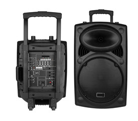 Portable speaker isolated