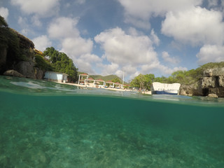    Curacao Views in the caribbean