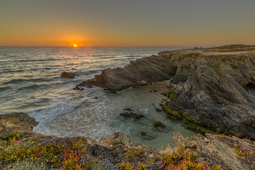 Porto Covo has amazing seascapes and beaches you can find in Portugal