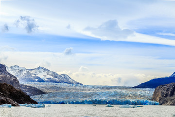 Glacier Grey Randonnée Torres del Paine Chili montagne Lac Nature 