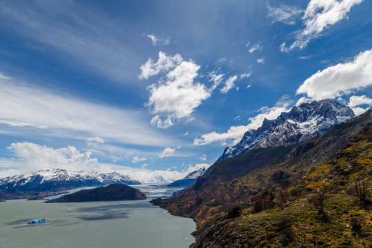 Randonnée Torres del Paine Chili montagne Lac Nature © Loïc Bourgeois