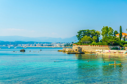 Cap d'antibes in France