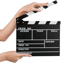 Fototapeta premium Movie Clapper