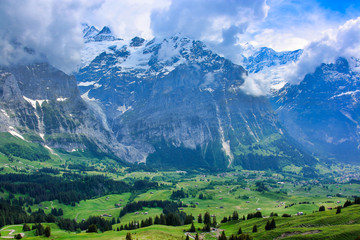 Fototapeta na wymiar Switzerland is a beautiful country
