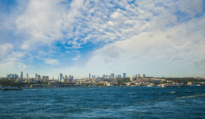 Fototapeta premium Istanbul view from the sea