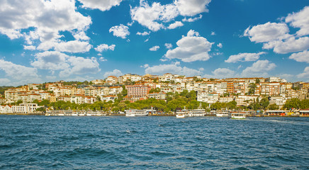Istanbul view from the sea