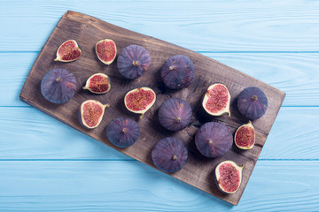 Fresh autumn fruit figs