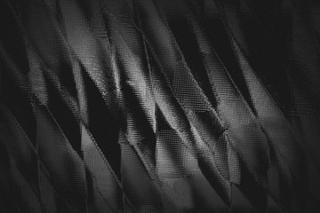 Black and White Glitch texture processing computer art