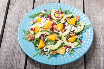 Fruit avocado salad