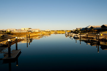 Fototapeta premium Marina Quays - Exmouth - Australia