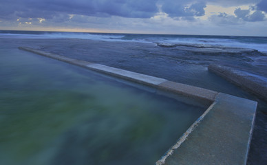Cloudy Day at Mona Vale Rock Pool