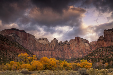 Towers of the Virgin in Zion National Park