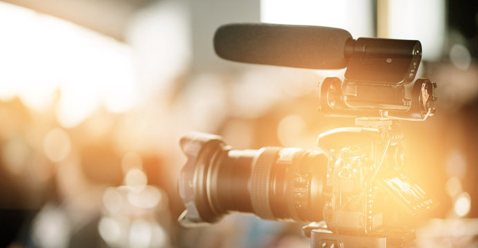 videographer close up , cameraman , movie