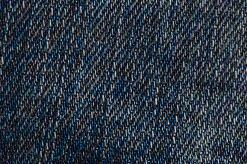 Detail of Blue Jeans denim texture.