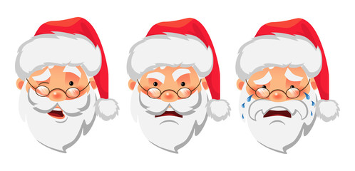 Santa Claus icon set