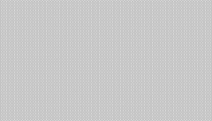 Black honeycomb on a white background. Seamless texture. Isometric geometry. 3D illustration