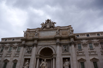 fontaine de trevi, Rome, Italie