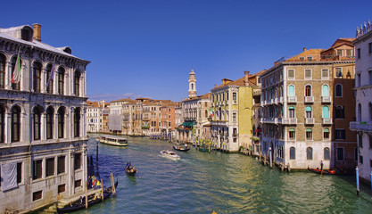 Obraz na płótnie Canvas Grand Canal in Venice city, Italy