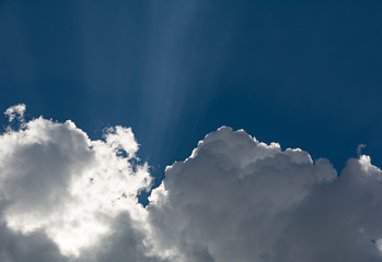 sky and clouds Basin.