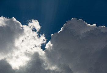 sky and clouds Basin.