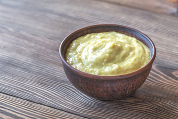 Bowl of sandwich sauce