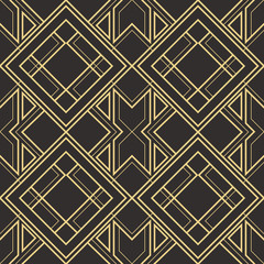 Abstract art deco seamless pattern 20