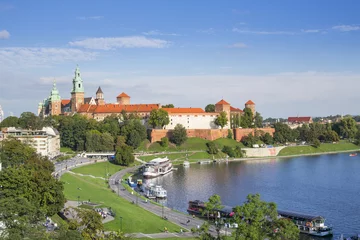 Foto op Plexiglas  Wawel Royal Castle-Krakow © anix