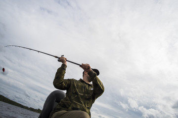 P&ecirc;che lac Finlande Kuopio Voyage